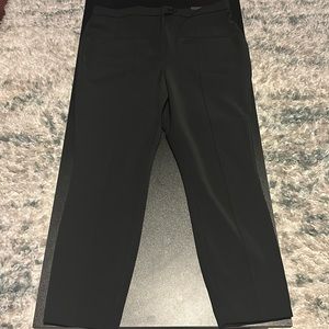 B6) black dress pants